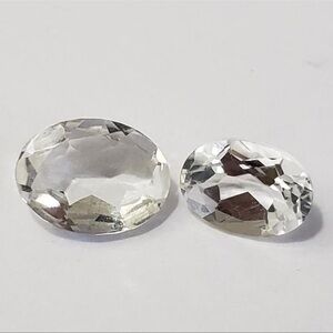 Loose White Topaz Gemstones